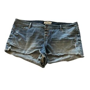 Torrid Blue Jean Shorts